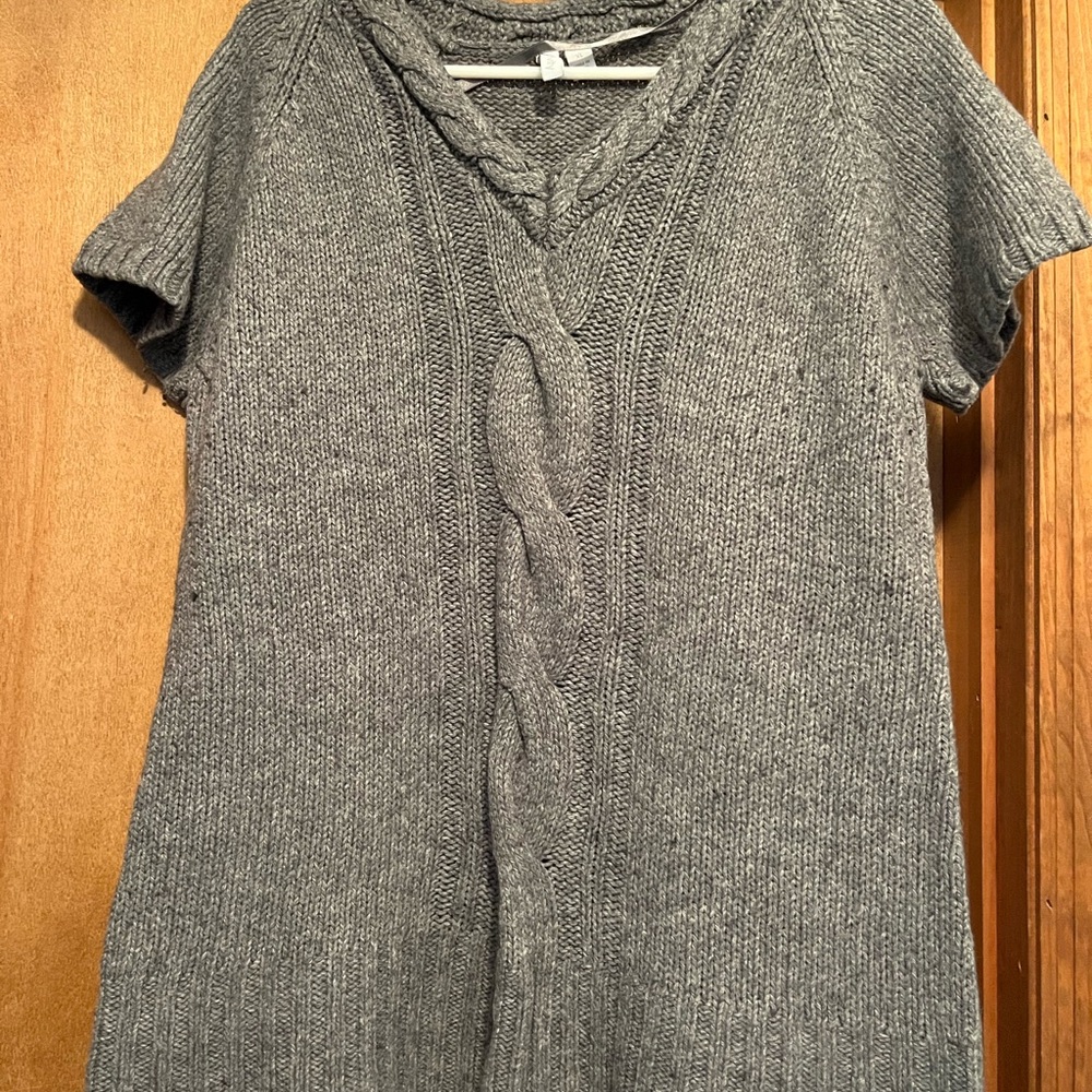 Relativity Charcoal V-Neck Sweater